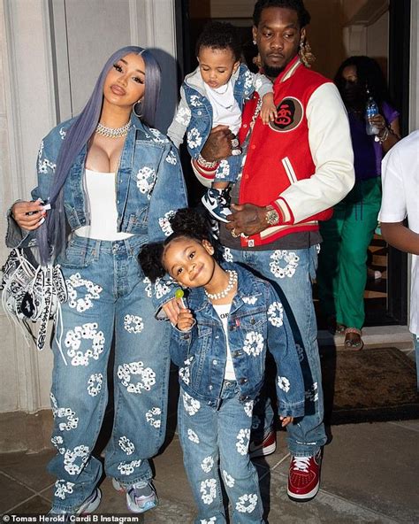 cardi b husband and kids.